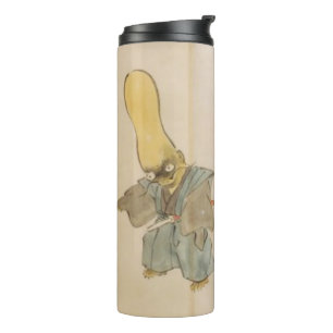 Sortiertes Vintage-Yokai-Emaki Thermosbecher