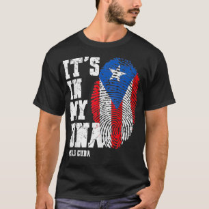 Sos Cuba Flag Kuba Pride ist in meiner DNA Männer T-Shirt