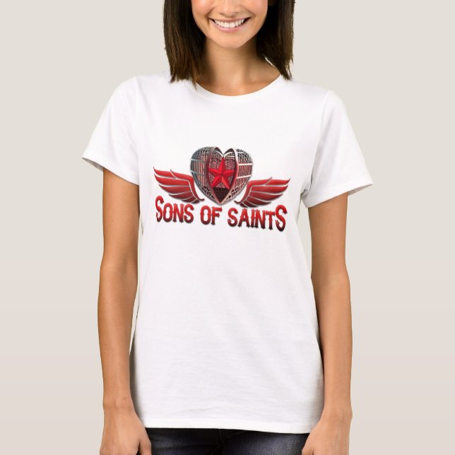 SoS-Logo-T-Shirt für Herzkäfig T-Shirt (Vorderseite)