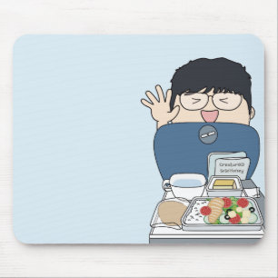 sosoHoney(5)-Flugzeug Mousepad
