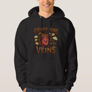 Soße fließt durch meine Adern – Südstaaten-Foodie Hoodie