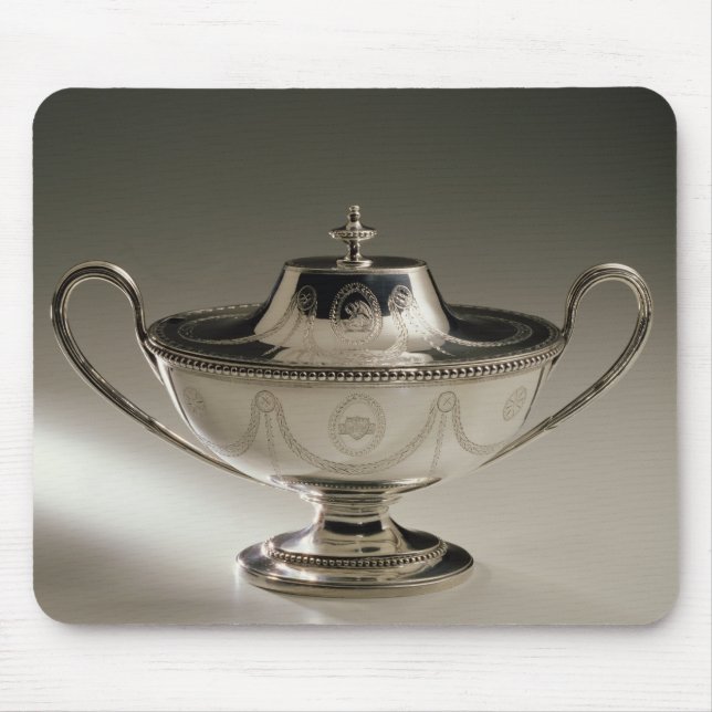 Soßetureen und -abdeckung Georges III Mousepad (Vorne)