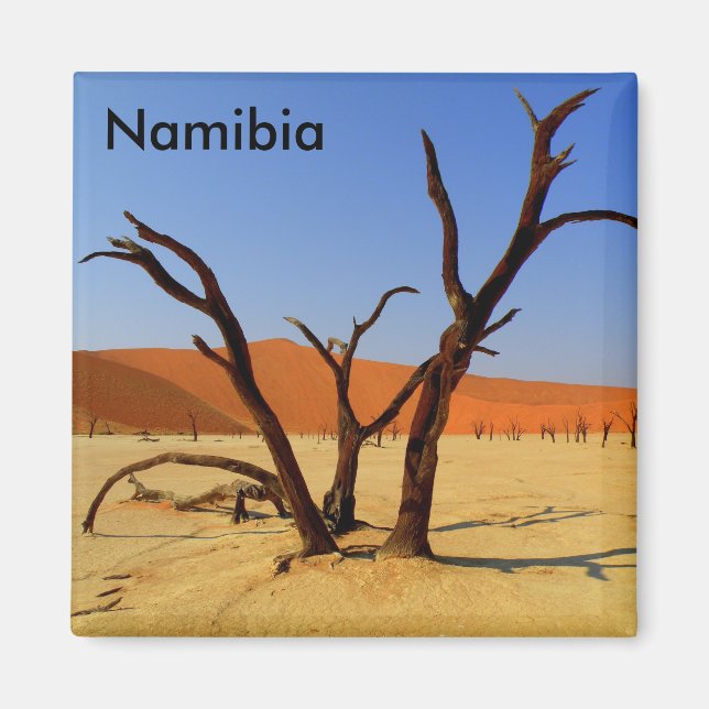 Sossusvlei Namibie Magneet Magnet (Vorne)