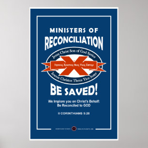 Soteriologie - Minister für Aussöhnung Poster