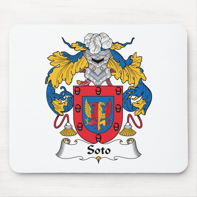Soto Familienwappen Mousepad (Vorne)