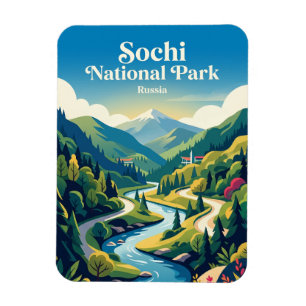 Sotschi Nationalpark Russland Magnet