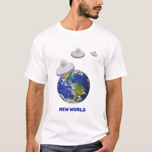 Soucoupes volantes partout dans le monde T-shirt