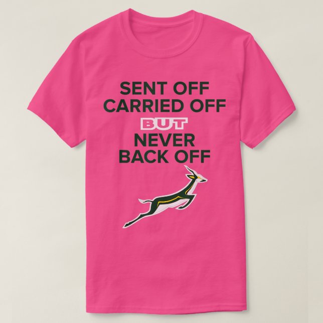 SOUH AFRICA RUGBY Springbooks Boks T-Shirt (Design vorne)