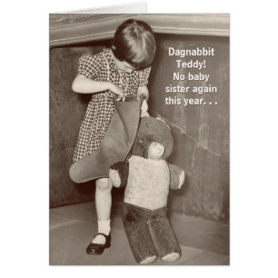 Souhait de Noël drôle pour une petite soeur