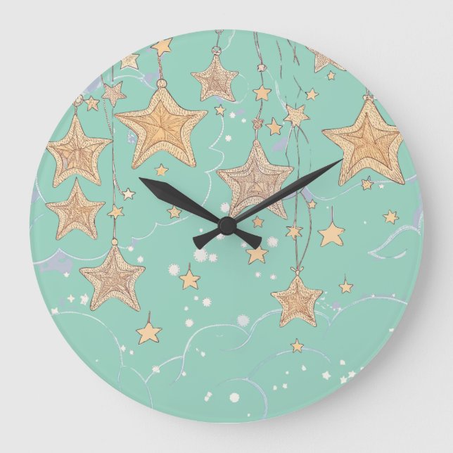 Souhaitez-vous une horloge murale étoilée (Recto)