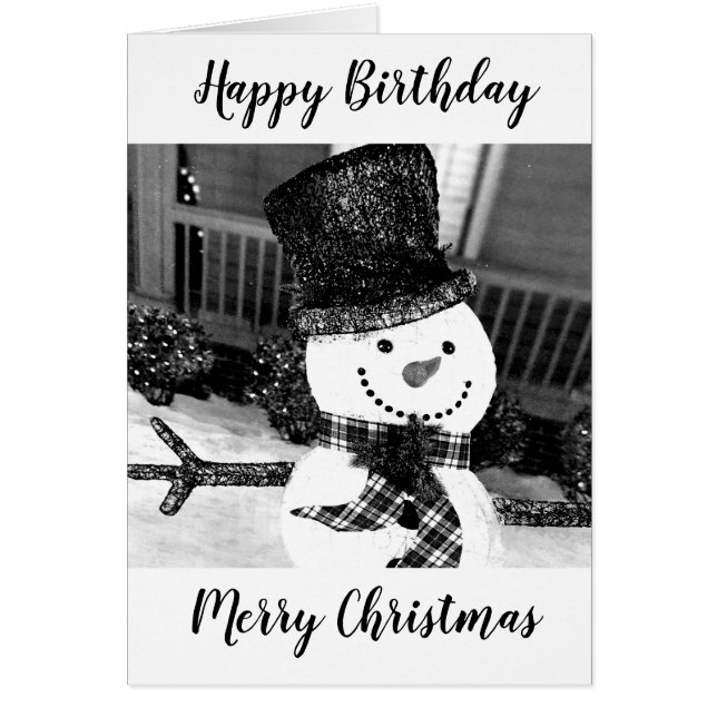 *SOUHAITS D'ANNIVERSAIRE ET SOUHAITS DE NOËL* VOUS (Devant)