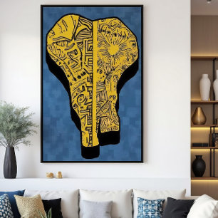 Soul Afrikas Leinwanddruck