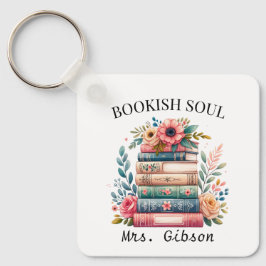 Soul buchen Lover Bookworm Editable Schlüsselanhän Schlüsselanhänger