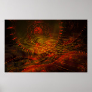 Soul Catcher Fraktal Flame Poster