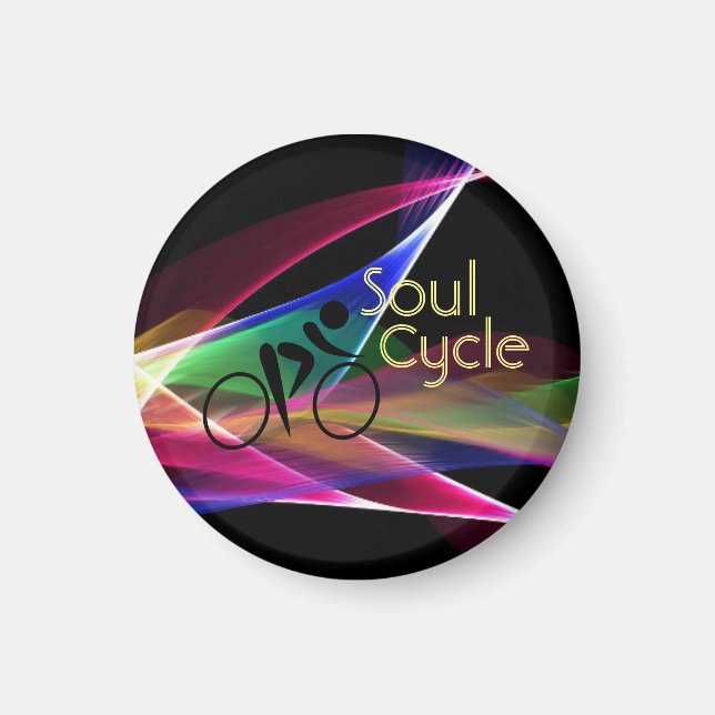 Soul Cycle Retro-Neon-Werbung Magnet (Vorne)