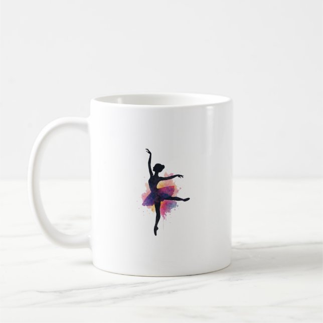 Soul Dance – Dreamy Ballet Classic Mug, 11 oz Kaffeetasse (Links)