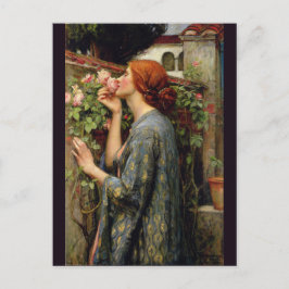 Soul der Rose von John William Waterhouse Postkarte