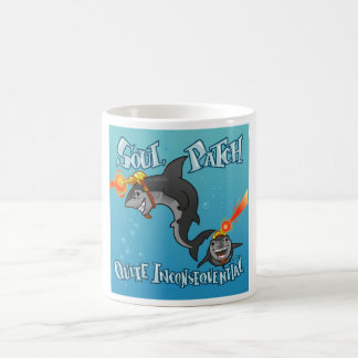 Soul-Flecken-Kaffee-Tasse - ziemlich belanglos Kaffeetasse