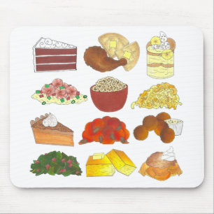 Soul Food Favorites Feinschmecker Südliche Küche Mousepad