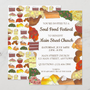 Soul Food Festival - Parco delle camelie Einladung