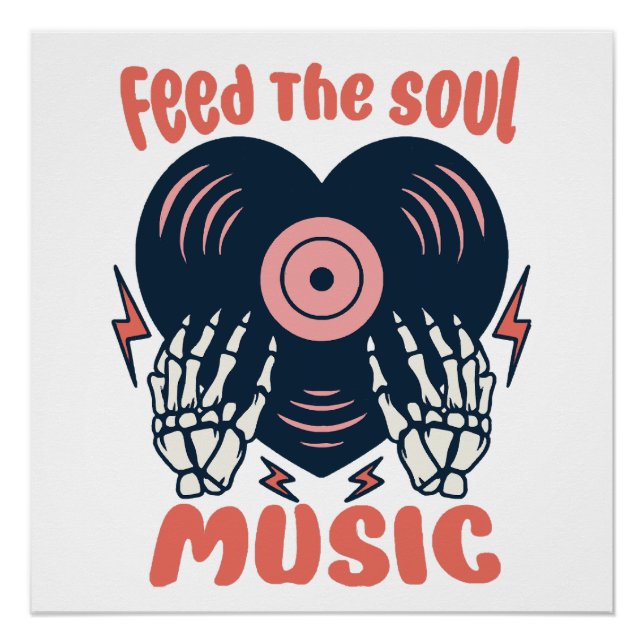 Soul gefüttert poster (Vorderseite)