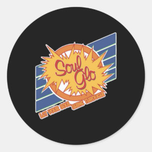 Soul Glo aus dem Film von 1988 Runder Aufkleber