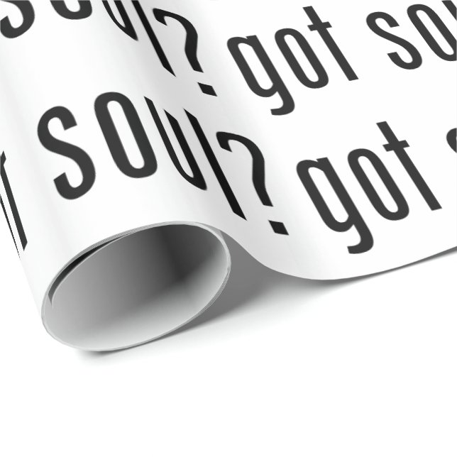 Soul got? geschenkpapier (Rolleneckpunkt)