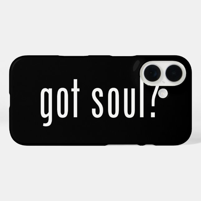 Soul got? iPhone 16 hülle (Rückseite (Horizontal))