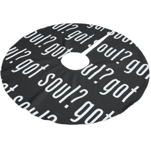 Soul got? polyester weihnachtsbaumdecke