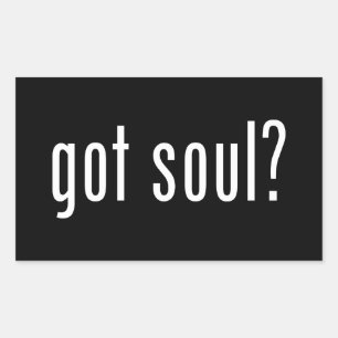 Soul got? rechteckiger aufkleber