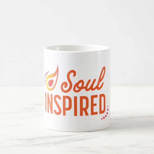 "Soul Inspiriert" Paisley Flame-Tasse Kaffeetasse (Mittel)