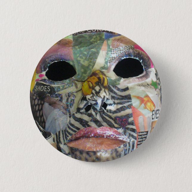 Soul kommt in allen Farbmasken Button (Vorderseite)