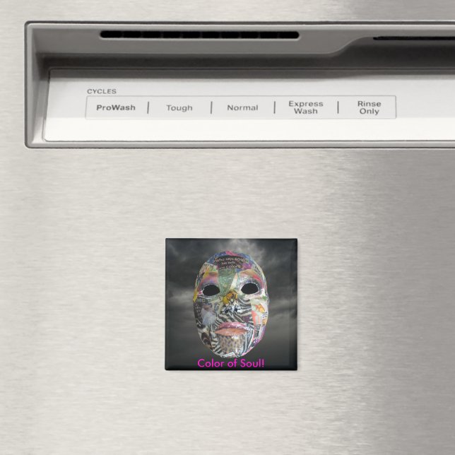 Soul kommt in allen Farbmasken Magnet (In Situ (Geschirrspüler))