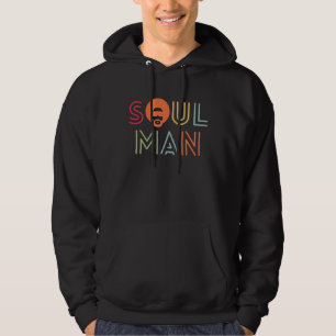 Soul Man Schwarzer Stolzer Mann Vater Papa Rhythm Hoodie