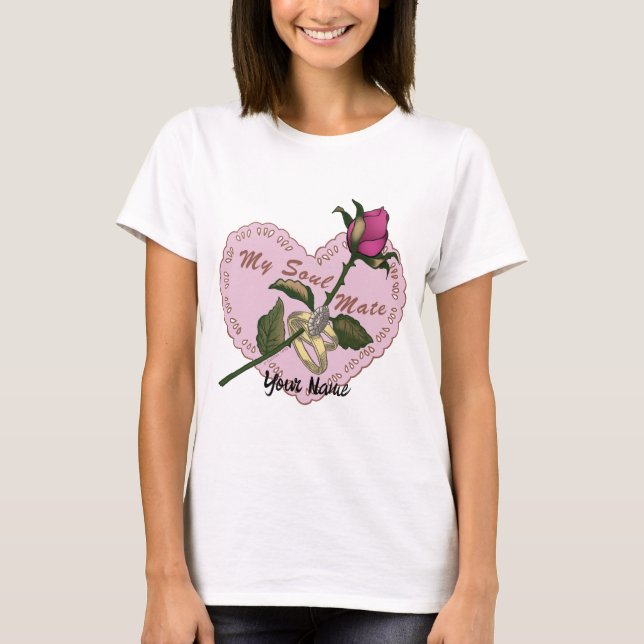 Soul Mate Hochzeit T - Shirt (Vorderseite)