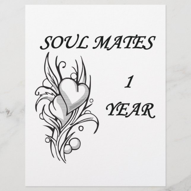 SOUL MATES 1 JAHR (Vorderseite)