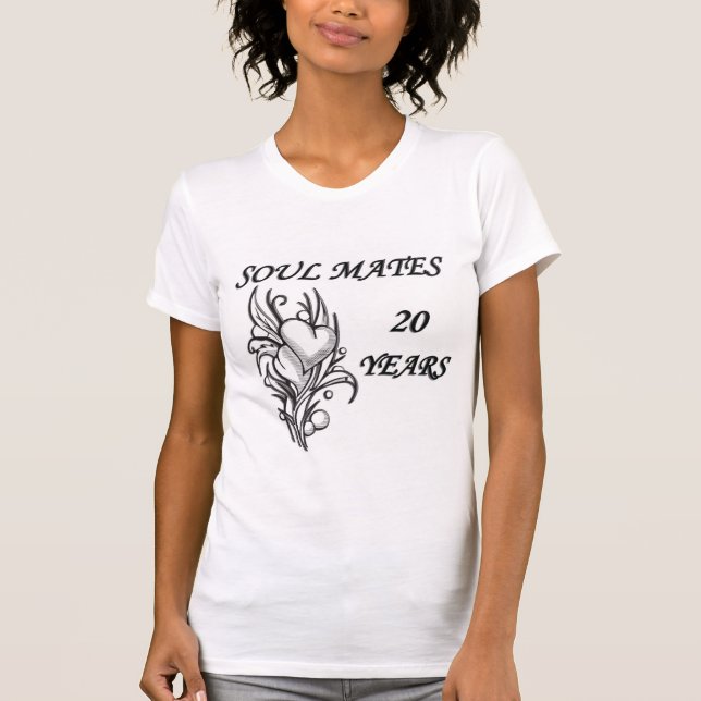 SOUL MATES 20 Jahre T-Shirt (Vorderseite)