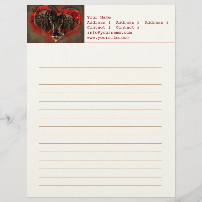 Soul Mates - Letterhead, stationär Briefkopf (Vorderseite)