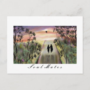 "Soul Mates"Postcard* Postkarte