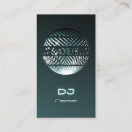 Soul Music DJ Business Card Visitenkarte