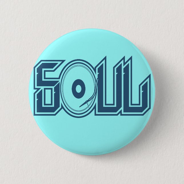 Soul-Musik Button (Vorderseite)