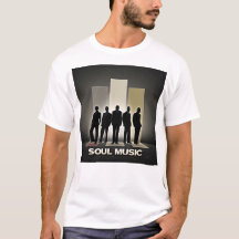 Soul-Musik-Silhouette T-Shirt