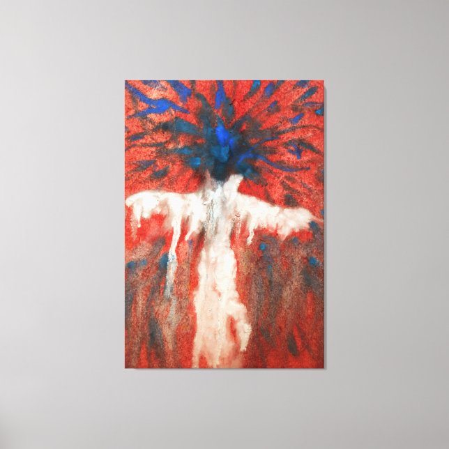 Soul noch Abstrakte Malerei Single Wand Kunst (Vorderseite)