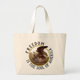 Soul of America (Adler) Jumbo Tote Bag Jumbo Stoffbeutel