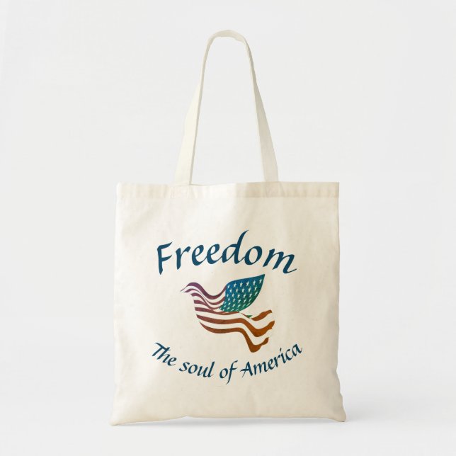 Soul of America Budget Tote Bag Tragetasche (Vorne)
