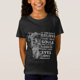 Soul Pitbull I Liebe Pitbull Dog Lover T-Shirt