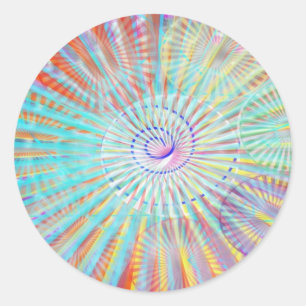 Soul Power - Solarenergie Runder Aufkleber