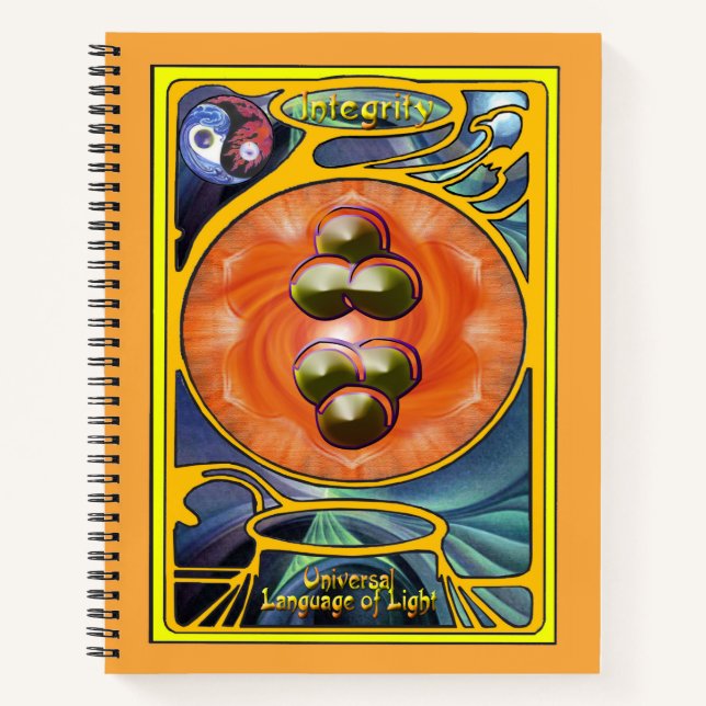 Soul Qualität der Integrität Notizbuch (Vorderseite)