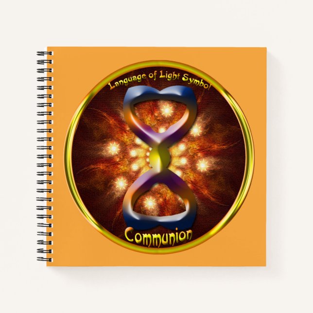 Soul Qualität der Kommunion Notizbuch (Vorderseite)