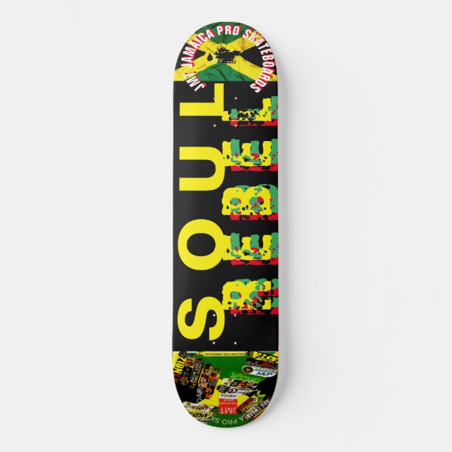 SOUL REBEL 8 1/4" Skateboard Deck (Vorderseite)